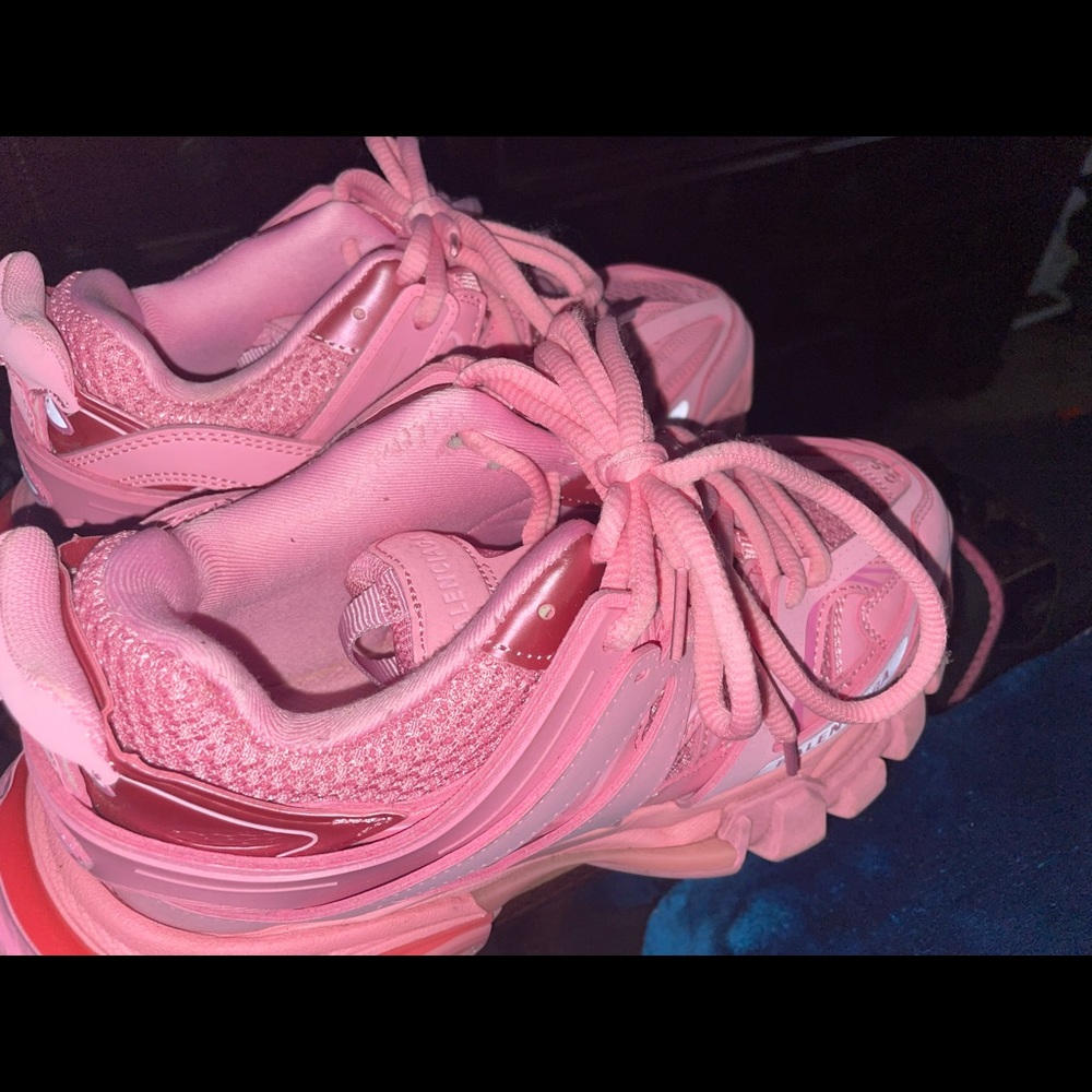 Pink Balenciaga shoes